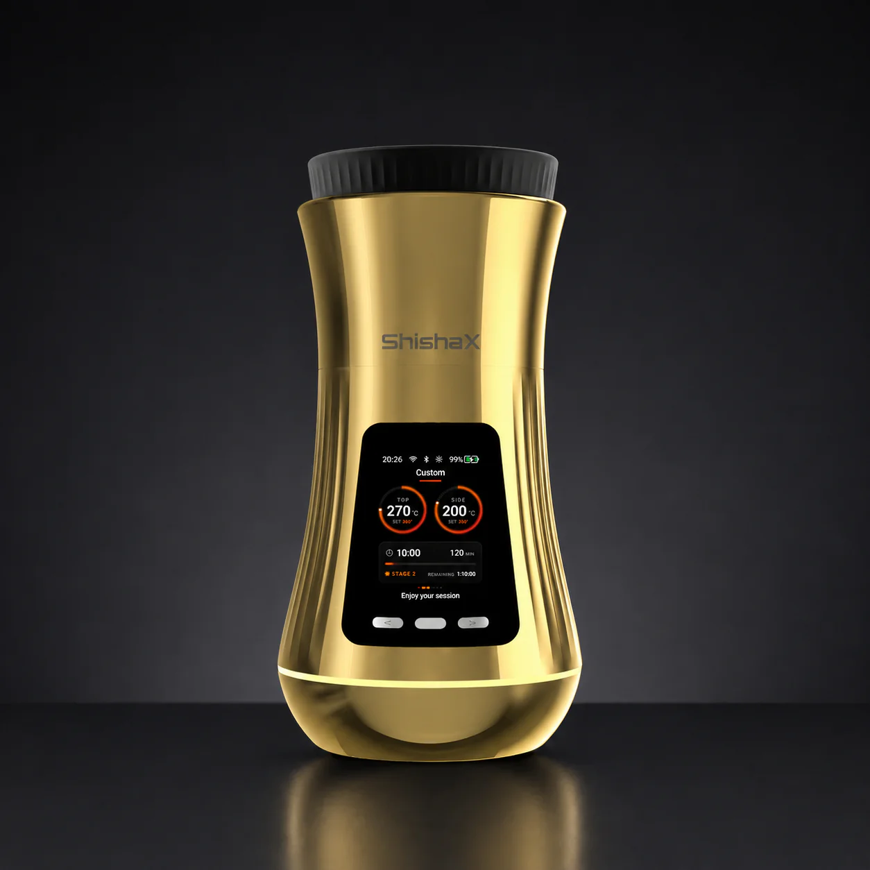 VOLTA 24K Gold — електронна чаша для кальяну